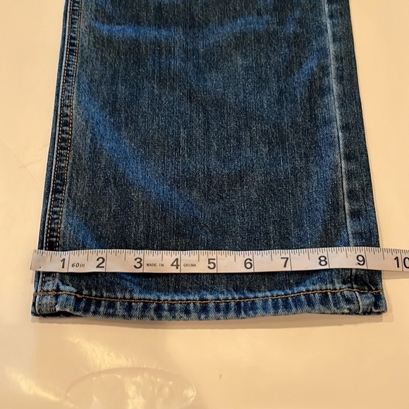 YKK Jeans Wide Leg High Rise NWT Size L - Picture 8 of 16